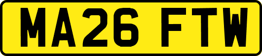 MA26FTW