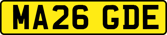 MA26GDE