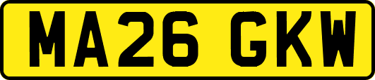 MA26GKW