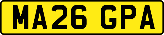 MA26GPA