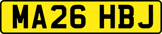 MA26HBJ