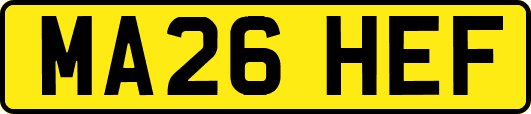 MA26HEF