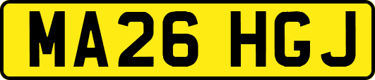 MA26HGJ