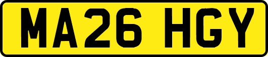MA26HGY