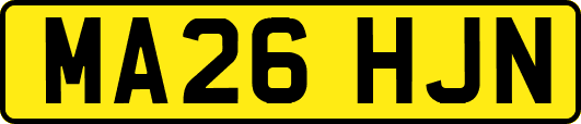 MA26HJN