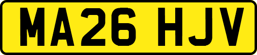 MA26HJV
