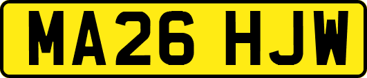 MA26HJW