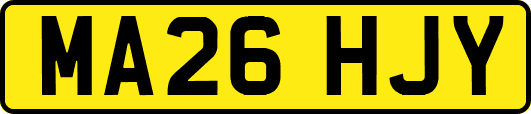 MA26HJY