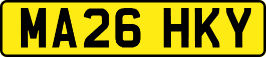MA26HKY