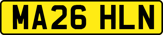MA26HLN