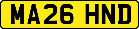 MA26HND