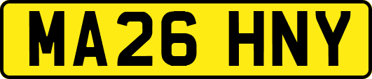 MA26HNY