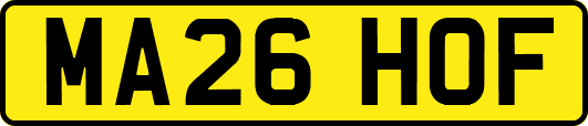 MA26HOF