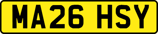 MA26HSY