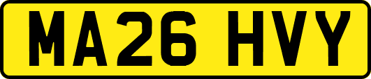 MA26HVY