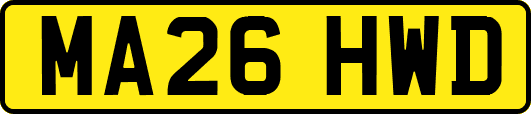 MA26HWD