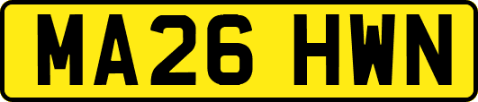 MA26HWN