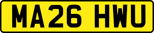 MA26HWU