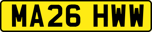 MA26HWW