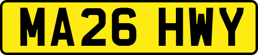 MA26HWY