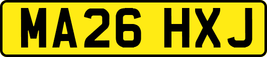 MA26HXJ