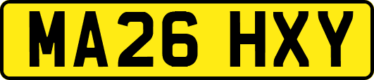 MA26HXY