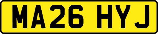 MA26HYJ