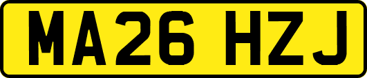MA26HZJ