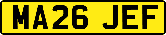 MA26JEF