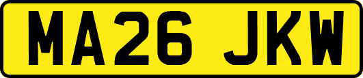 MA26JKW