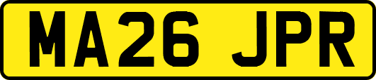 MA26JPR