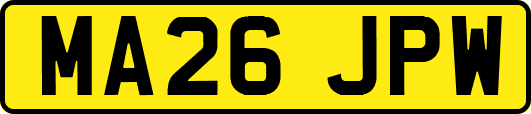 MA26JPW