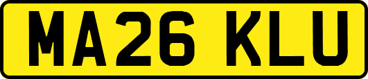 MA26KLU