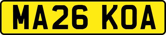 MA26KOA