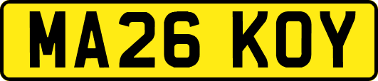 MA26KOY