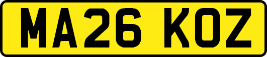 MA26KOZ