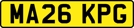 MA26KPG