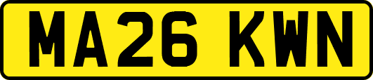 MA26KWN