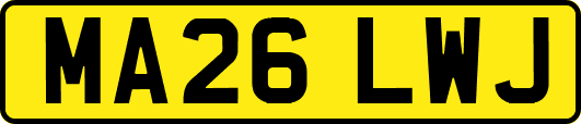 MA26LWJ