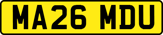 MA26MDU