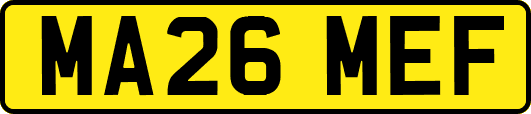 MA26MEF