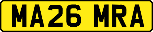 MA26MRA