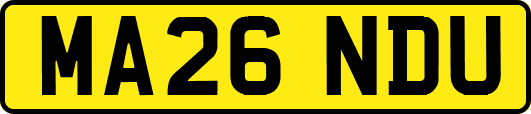 MA26NDU