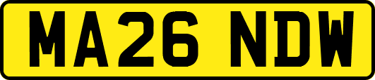 MA26NDW