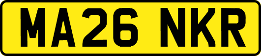 MA26NKR
