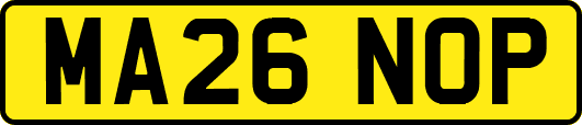 MA26NOP
