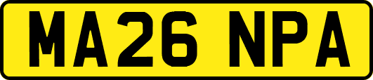 MA26NPA
