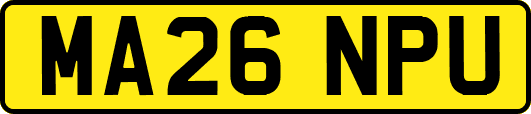 MA26NPU