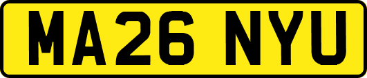 MA26NYU