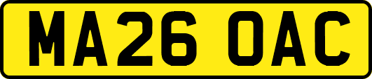 MA26OAC